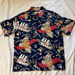 Sun Surf Japan Rayon Shirt NWOT Medium 15-15.5